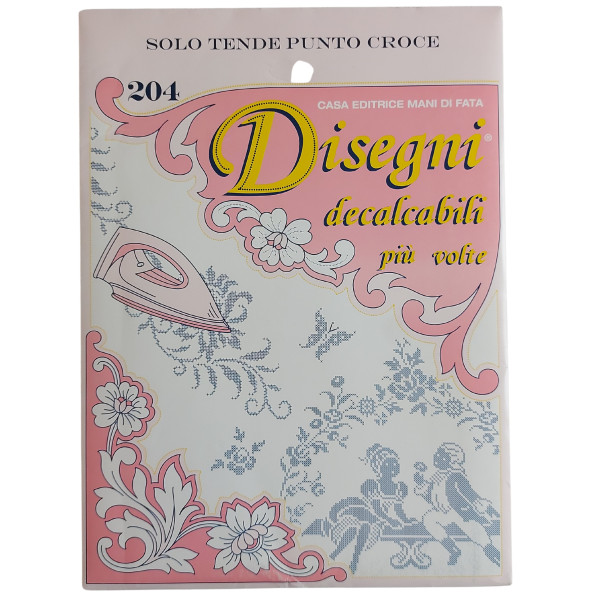 Disegni Decalcabili - Solo Tende Punto Croce n. 204